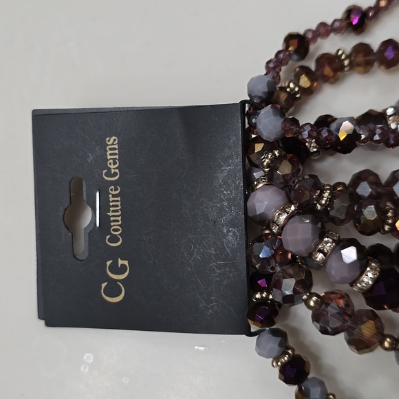 CG  couture gems 5 pack bracelet set - Picture 3 of 4